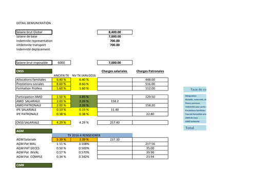 Bulletin Paie Simulation